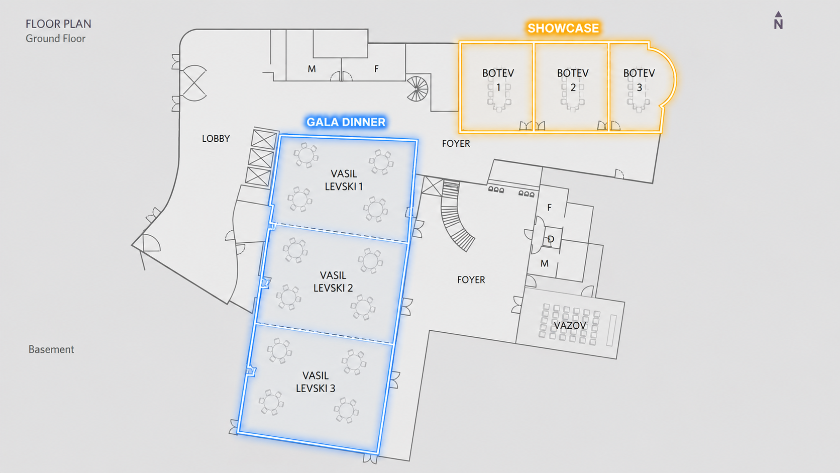 Floor plan Hyatt Regency Sofia